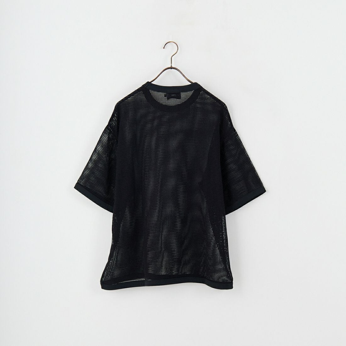 SLICK [スリック] コットンメッシュTシャツ [5230131] 700 BLACK