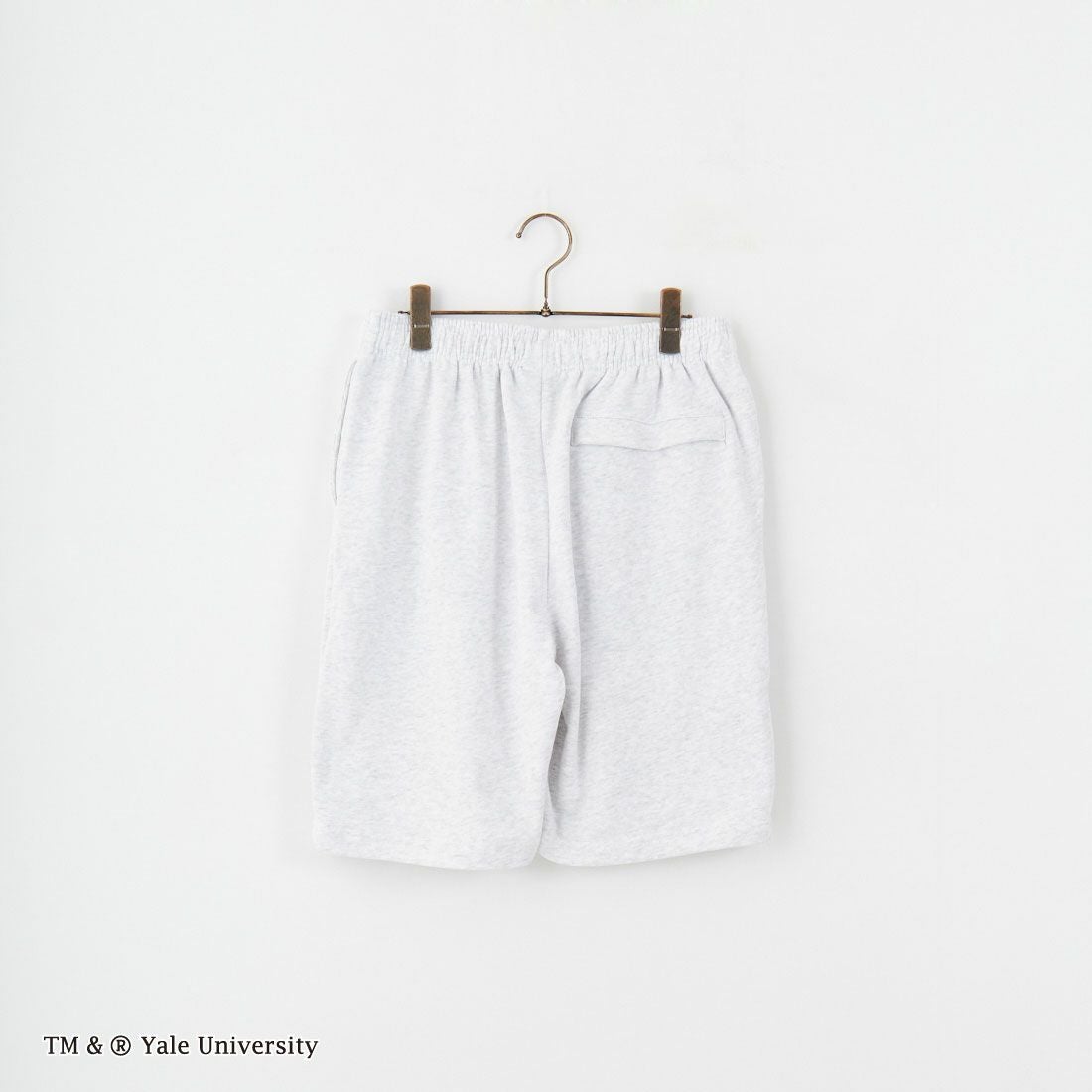 YALE [イェール] 別注 YALE カレッジロゴスウェットショーツ [YA-03-JF] GRAY