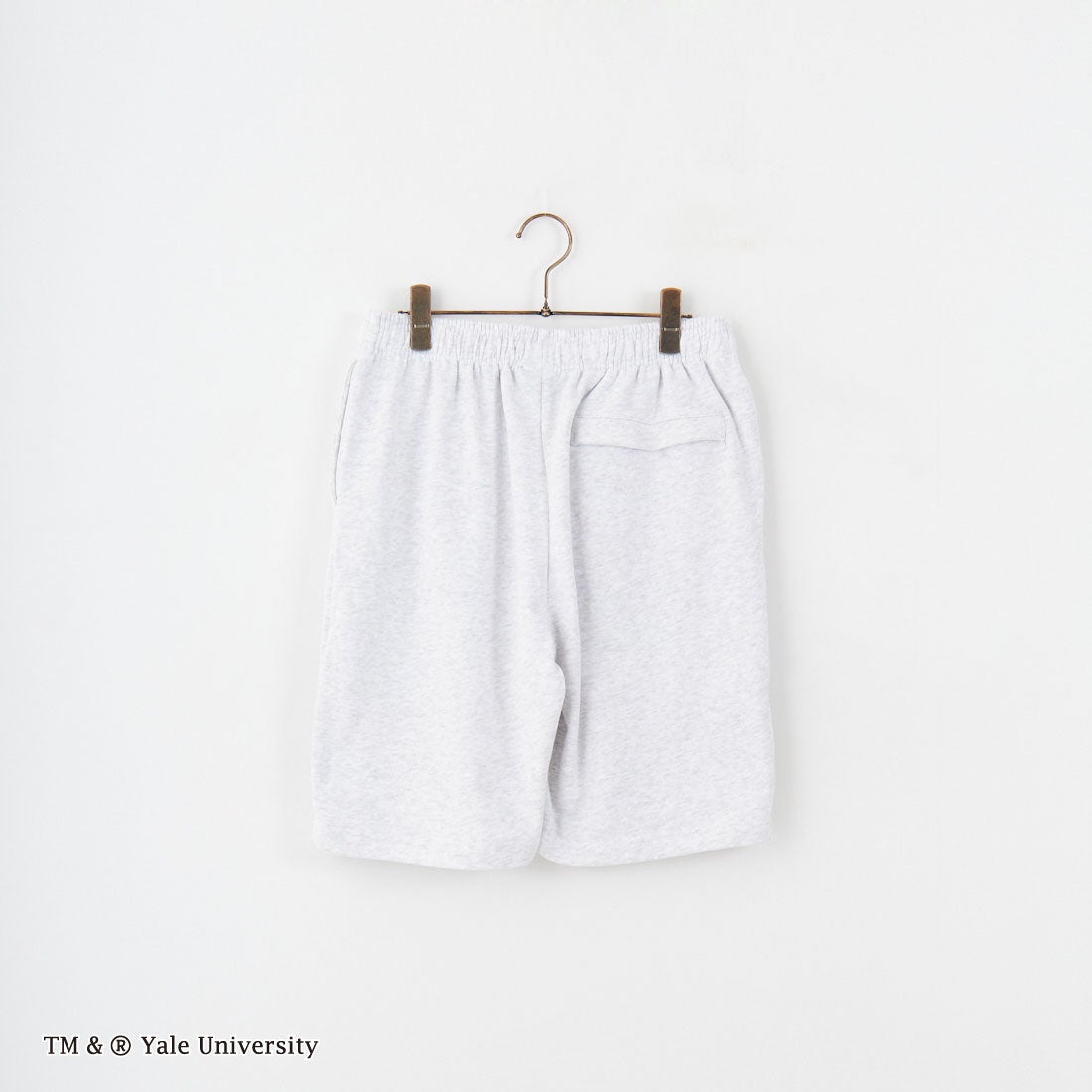 YALE [イェール] 別注 YALE カレッジロゴスウェットショーツ [YA-03-JF] GRAY
