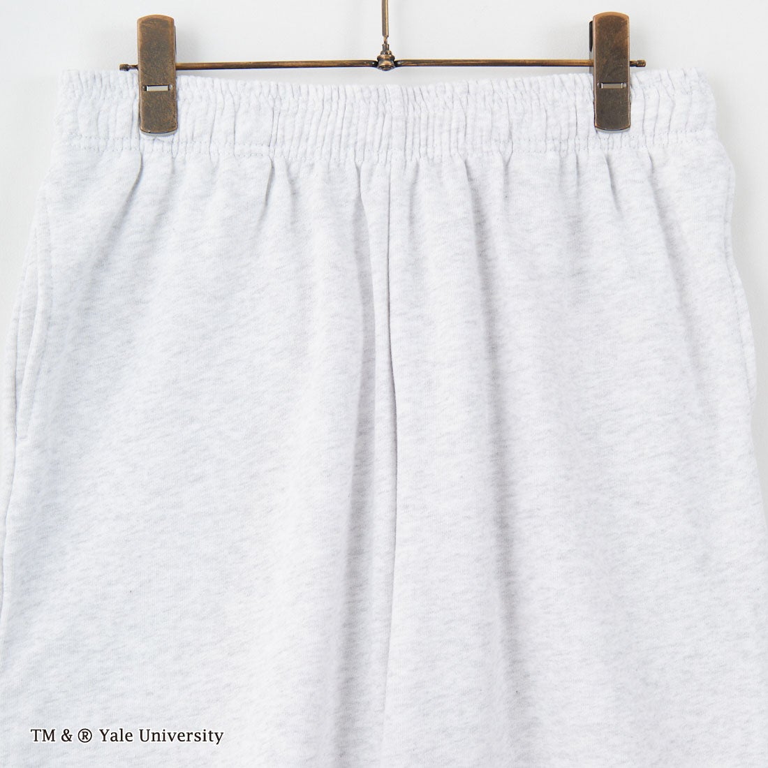 YALE [イェール] 別注 YALE カレッジロゴスウェットショーツ [YA-03-JF] GRAY
