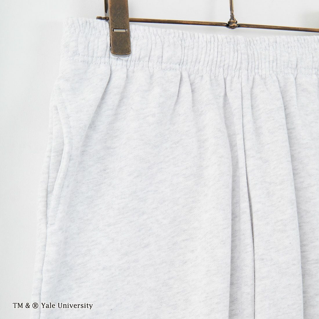 YALE [イェール] 別注 YALE カレッジロゴスウェットショーツ [YA-03-JF] GRAY