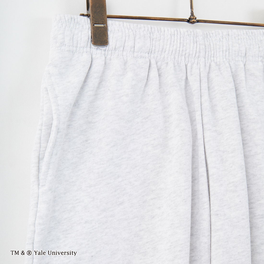 YALE [イェール] 別注 YALE カレッジロゴスウェットショーツ [YA-03-JF] GRAY
