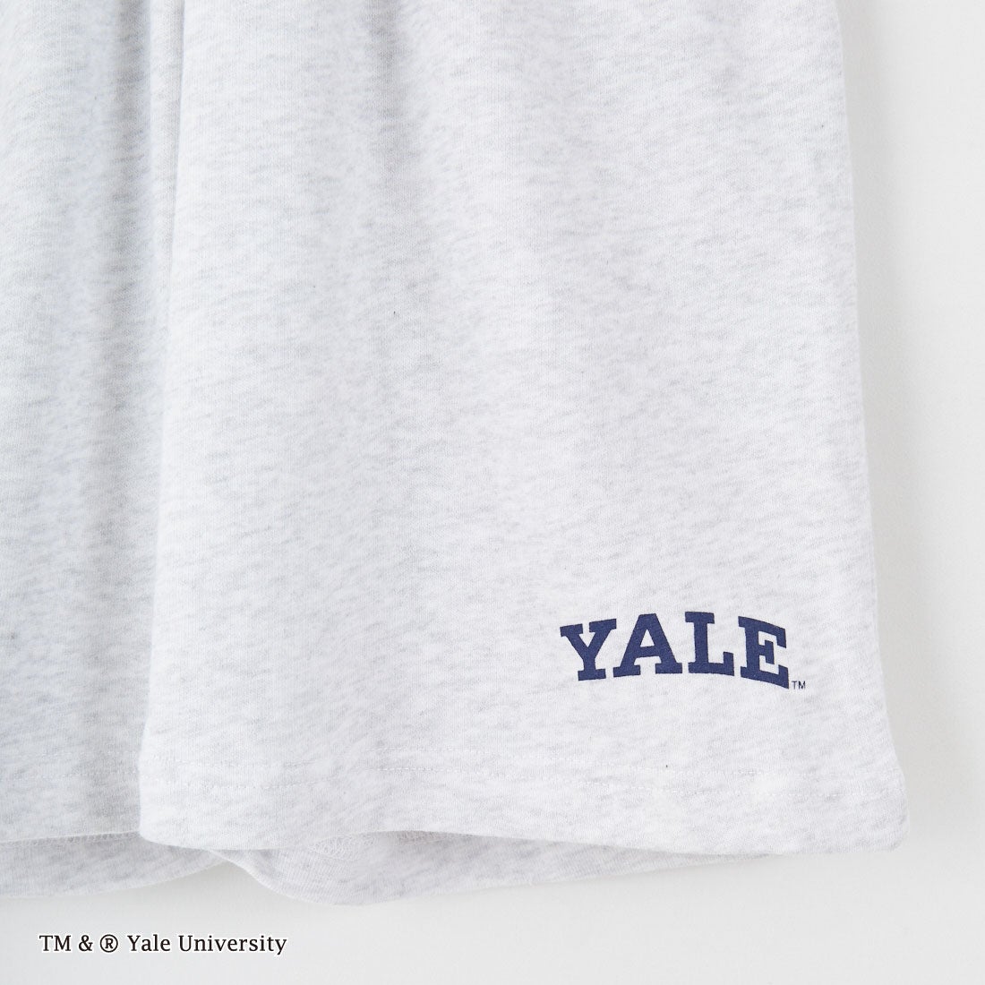 YALE [イェール] 別注 YALE カレッジロゴスウェットショーツ [YA-03-JF] GRAY