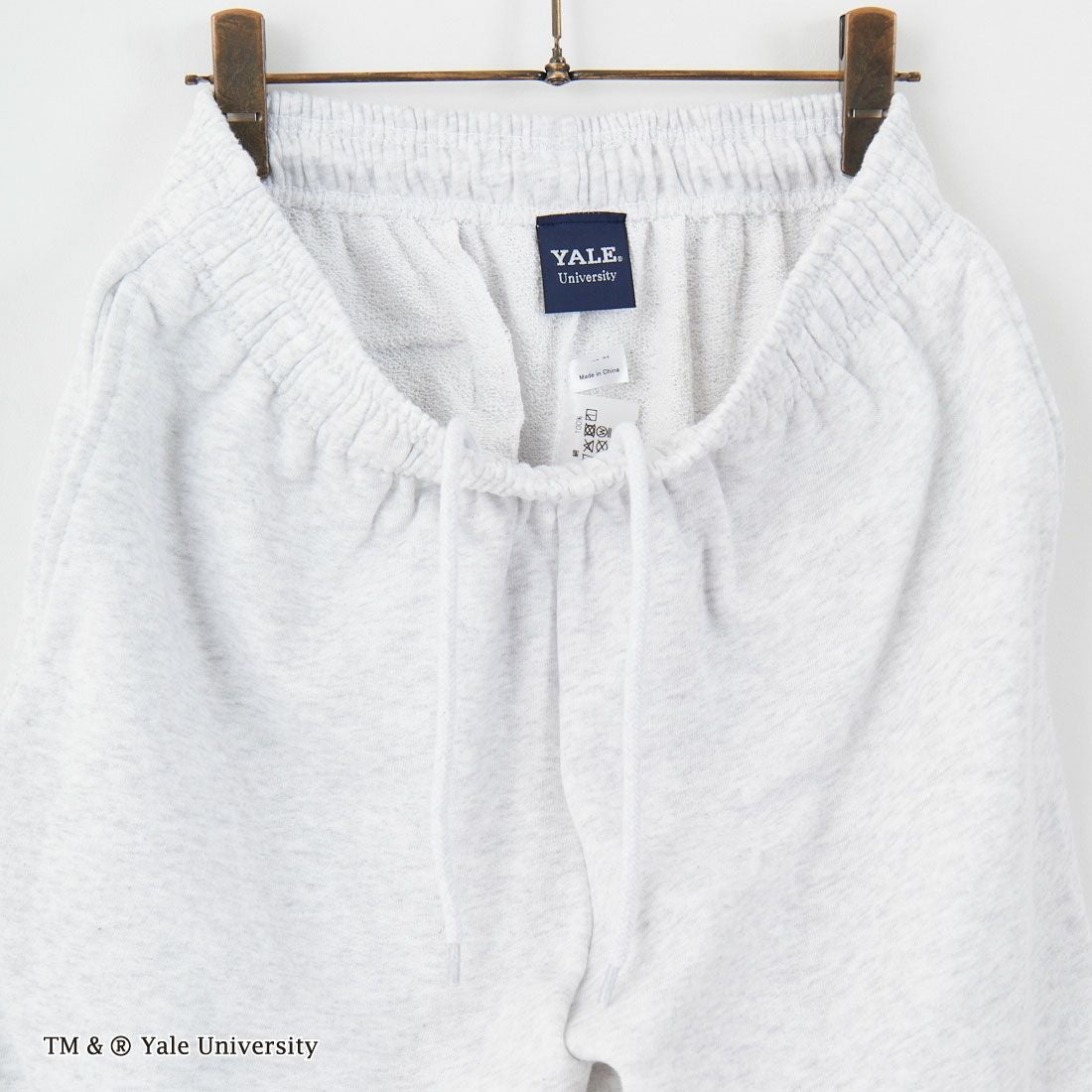 YALE [イェール] 別注 YALE カレッジロゴスウェットショーツ [YA-03-JF