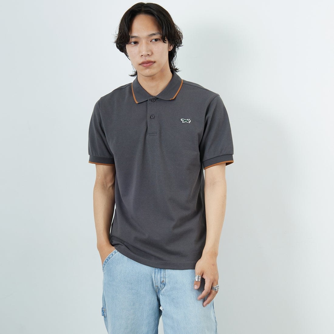 CHAR/CAM&&モデル身長：179cm 着用サイズ：L&&