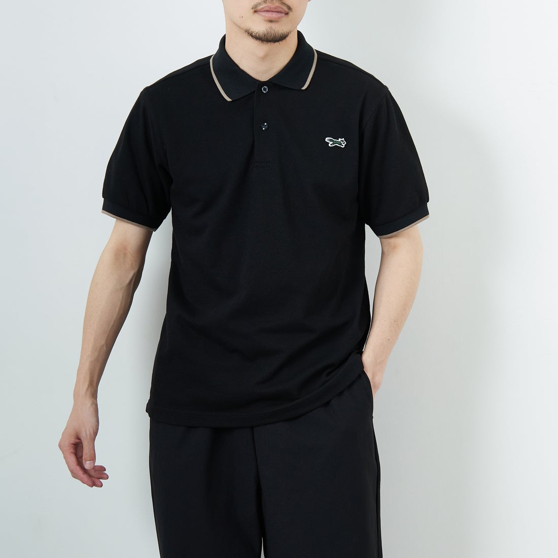 BLK/BEG&&モデル身長：168cm 着用サイズ：M&&