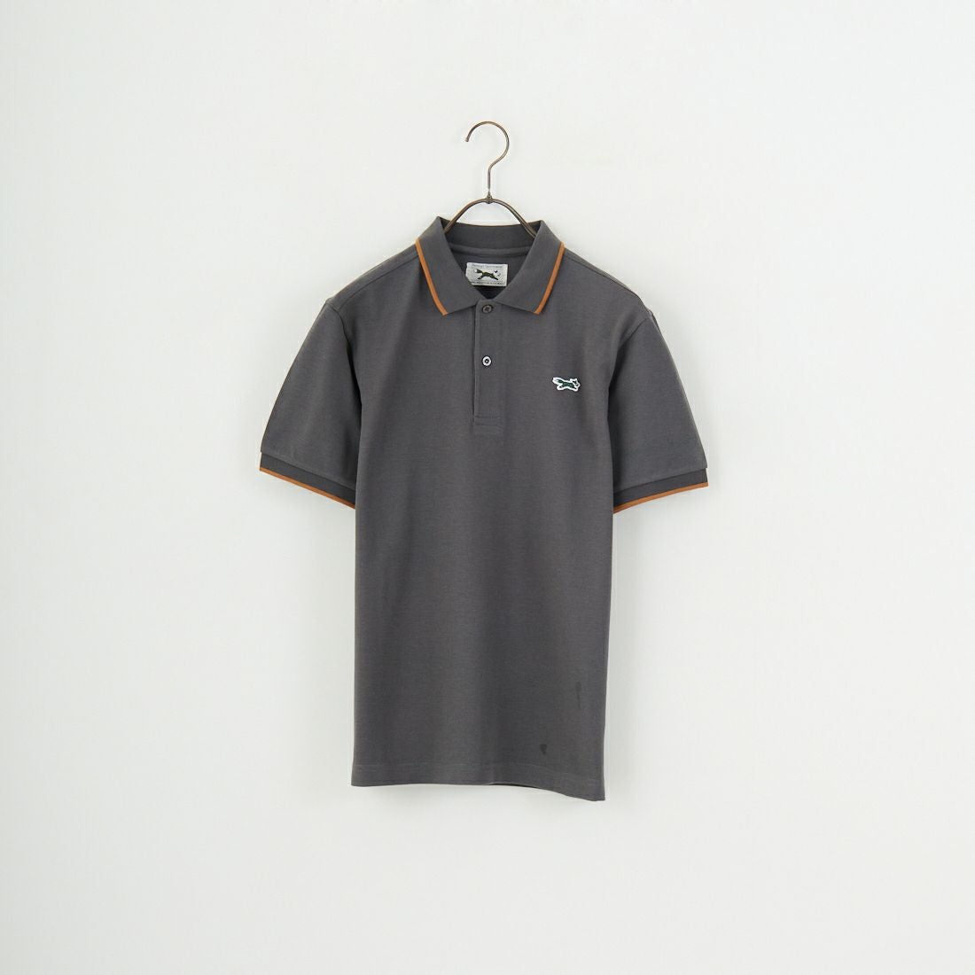THE FOX [ザフォックス] 別注 ワンポイントロゴ ティップラインポロシャツ [JFU25SS-09-JF] CHAR/CAM