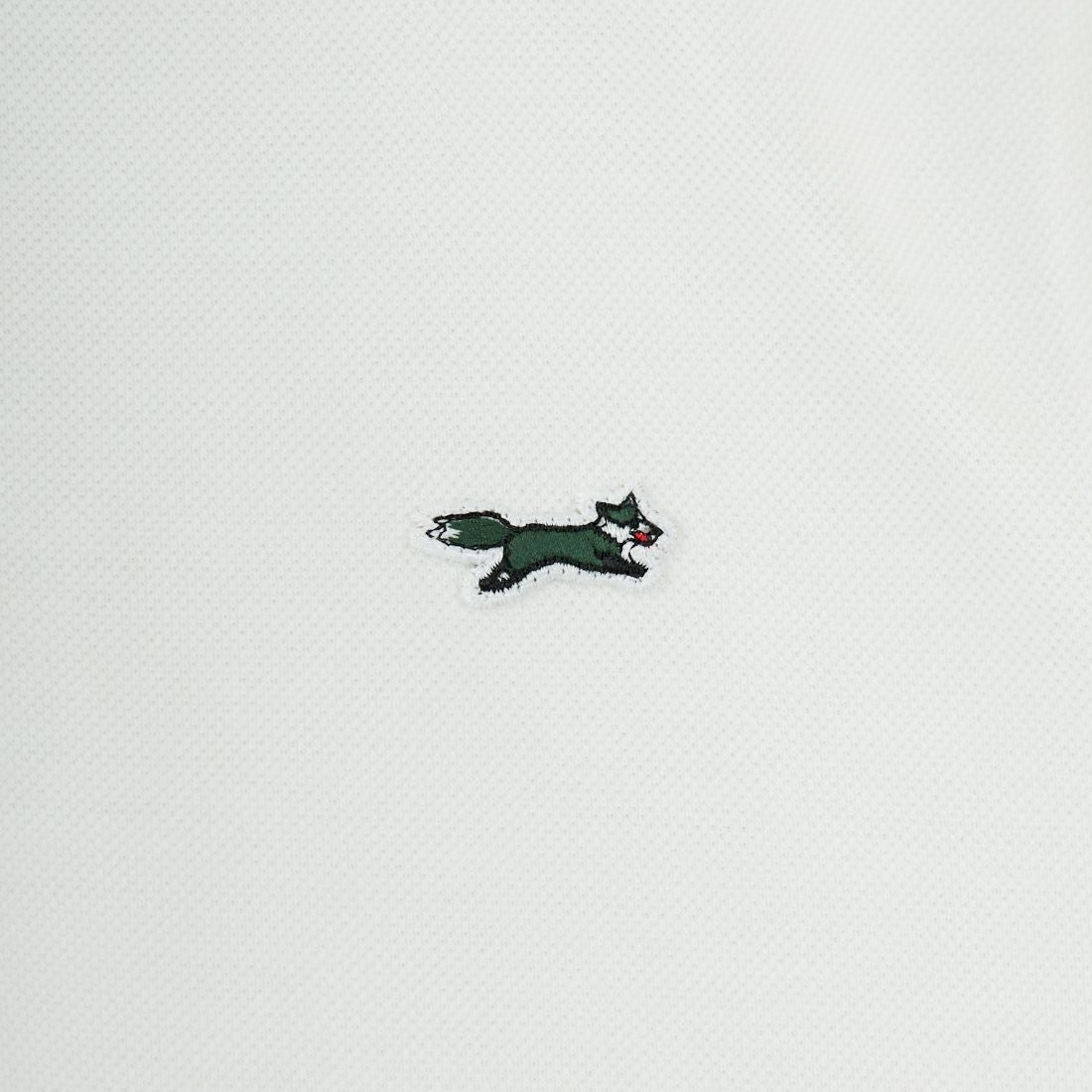 THE FOX [ザフォックス] 別注 ワンポイントロゴ ティップラインポロシャツ [JFU25SS-09-JF] WHT/NVY