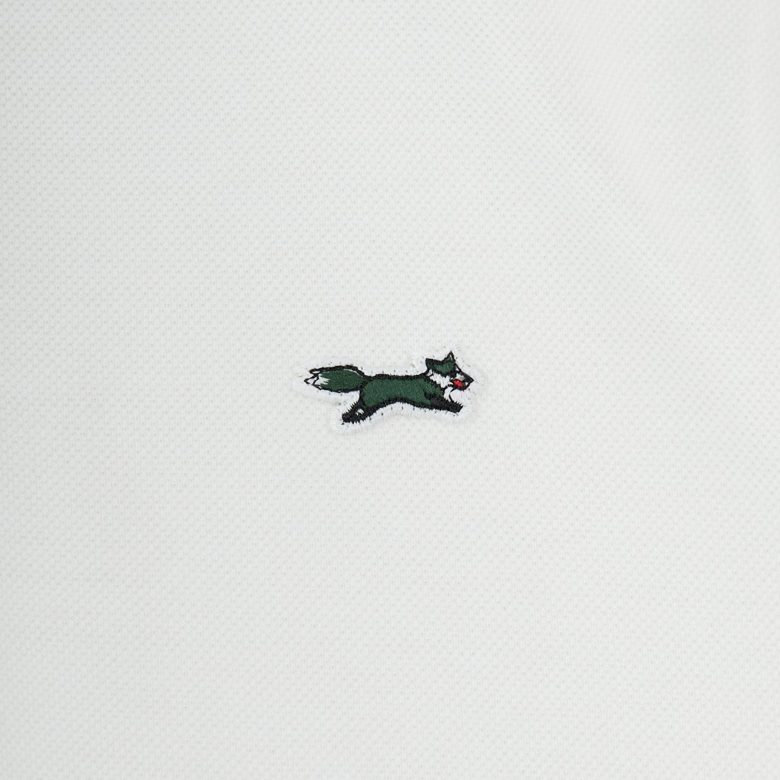 THE FOX [ザフォックス] 別注 ワンポイントロゴ ティップラインポロシャツ [JFU25SS-09-JF] WHT/NVY