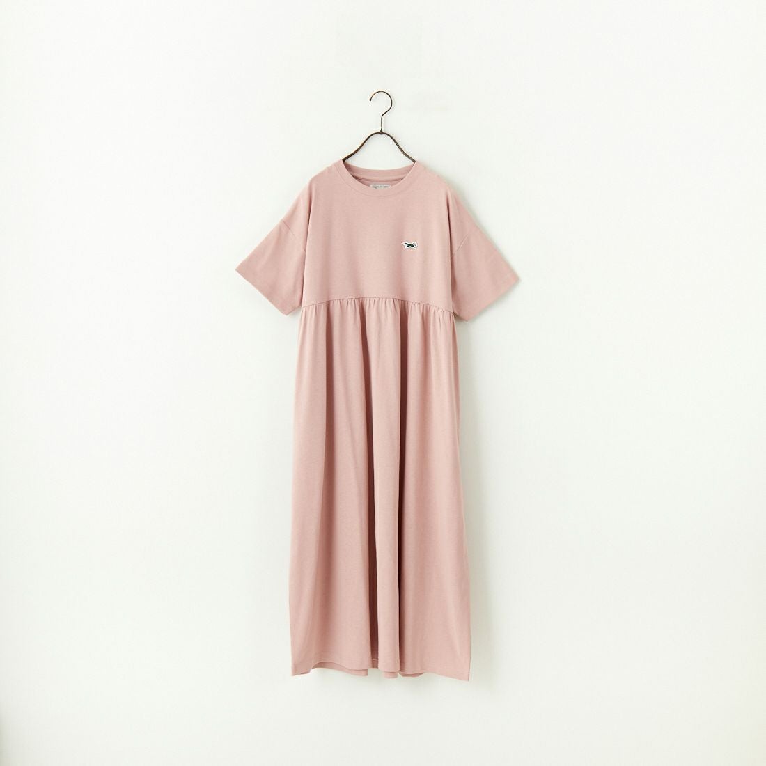 THE FOX [ザフォックス] 別注 ウエスト切替 マキシ丈ギャザーワンピース [JFL25SS-07-JF] ﾋﾟﾝｸ