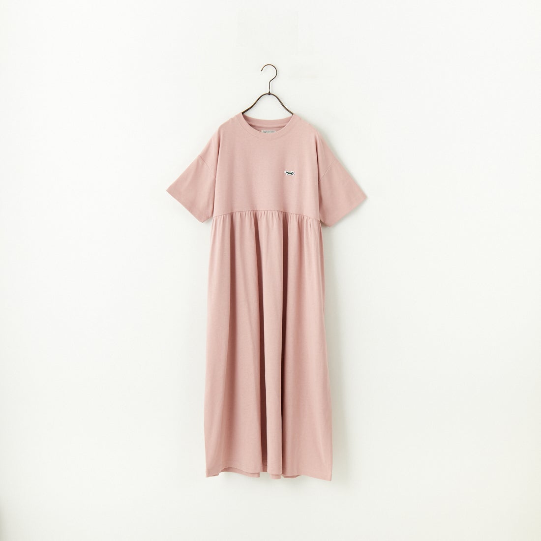 THE FOX [ザフォックス] 別注 ウエスト切替 マキシ丈ギャザーワンピース [JFL25SS-07-JF] ﾋﾟﾝｸ