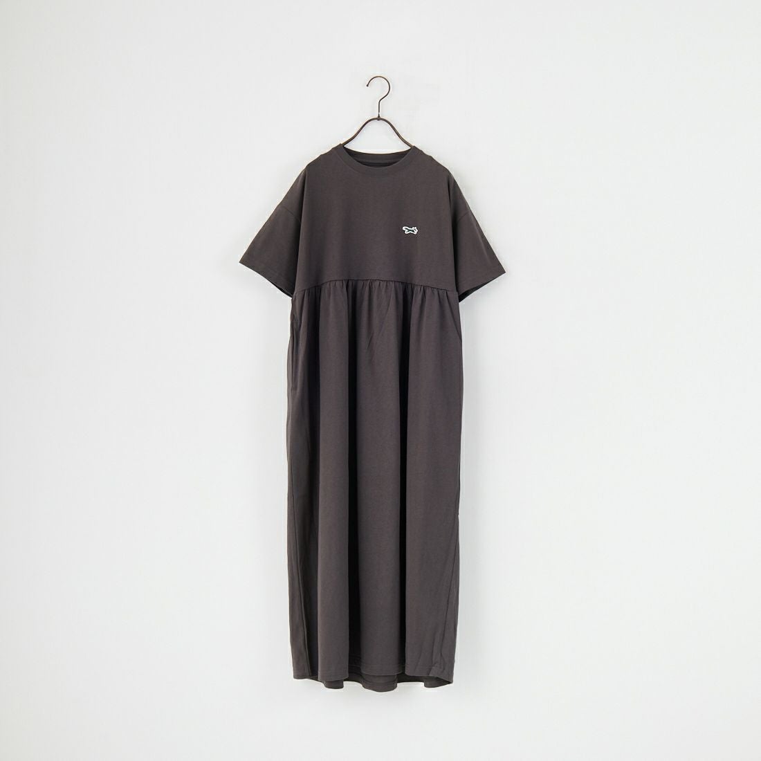 THE FOX [ザフォックス] 別注 ウエスト切替 マキシ丈ギャザーワンピース [JFL25SS-07-JF] ｽﾐｸﾛ