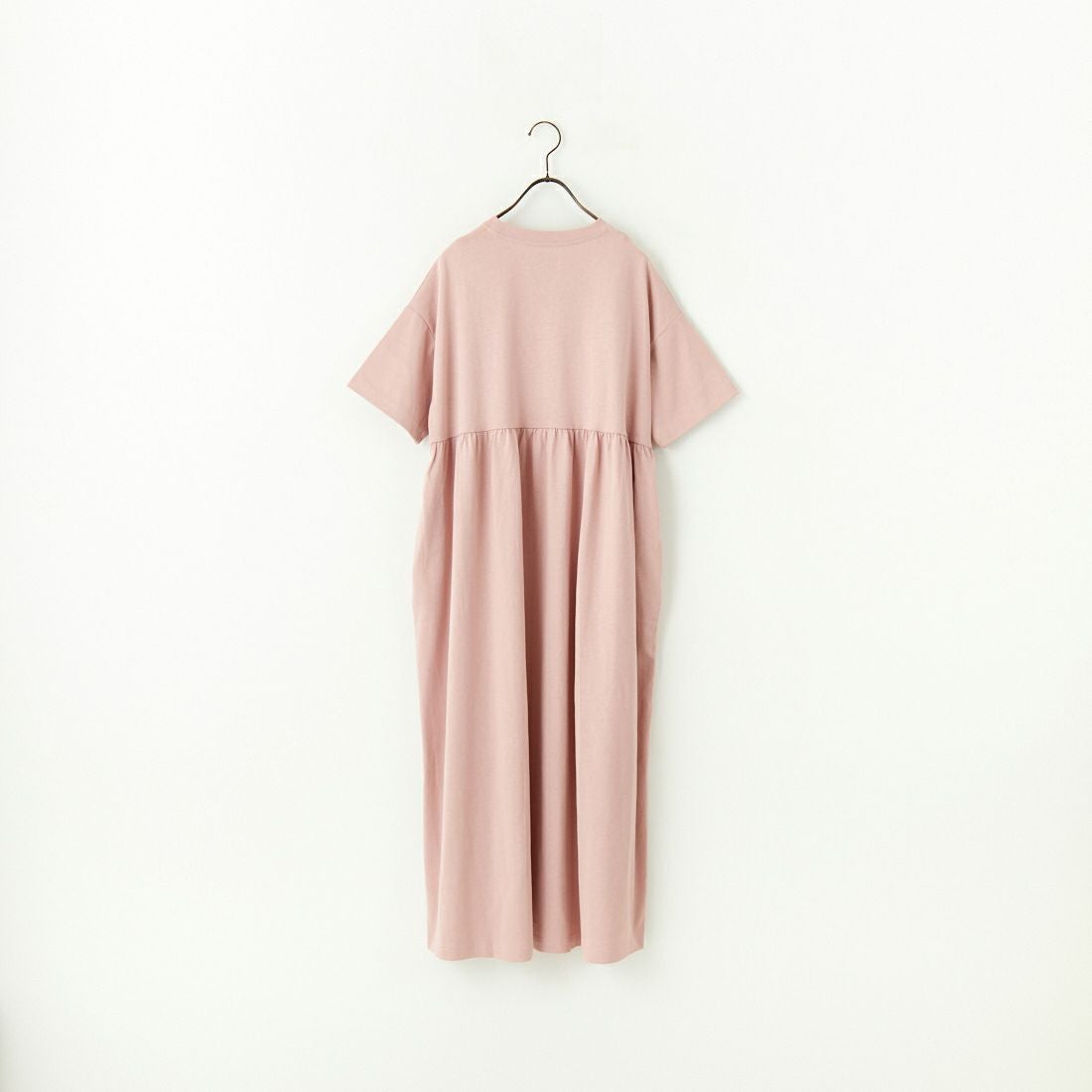 THE FOX [ザフォックス] 別注 ウエスト切替 マキシ丈ギャザーワンピース [JFL25SS-07-JF] ﾋﾟﾝｸ