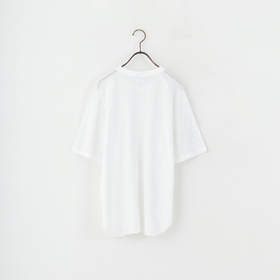 WALLA WALLA SPORT [ワラワラスポーツ] コットンメッシュラグランTシャツ [COTTON-MESH-RAGLAN] WHITE
