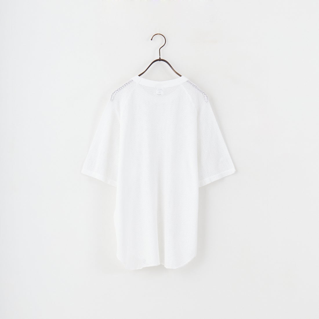 WALLA WALLA SPORT [ワラワラスポーツ] コットンメッシュラグランTシャツ [COTTON-MESH-RAGLAN] WHITE