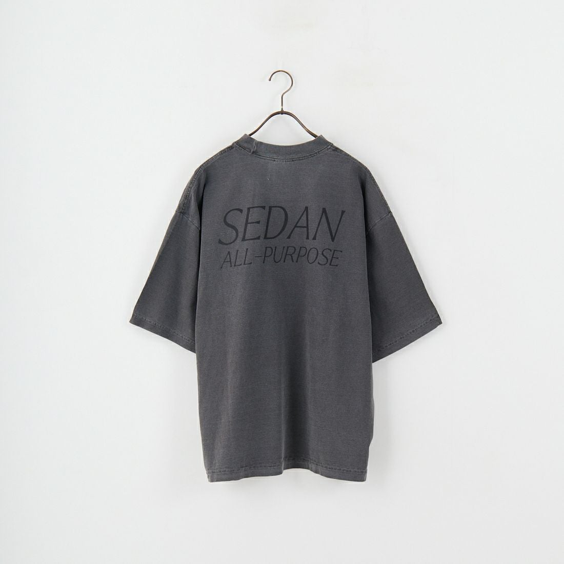 SEDAN ALL-PURPOSE [セダン オールパーパス] ガーメントダイショートスリーブTシャツ [SD25S-CT09] CHARCOAL