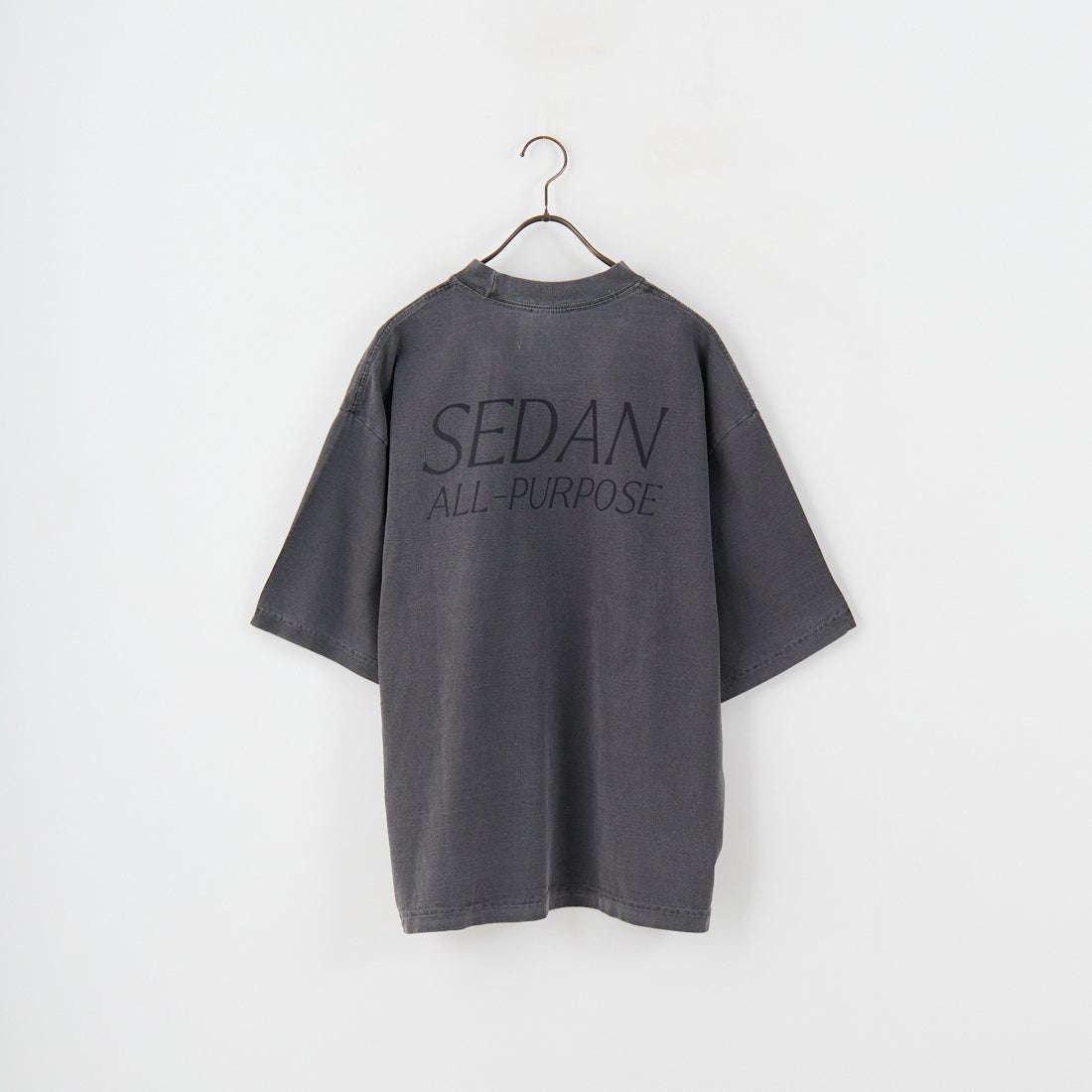 SEDAN ALL-PURPOSE [セダン オールパーパス] ガーメントダイショートスリーブTシャツ [SD25S-CT09] CHARCOAL