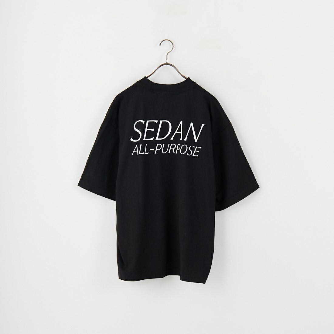 SEDAN ALL-PURPOSE [セダン オールパーパス] ガーメントダイショートスリーブTシャツ [SD25S-CT09] BLACK