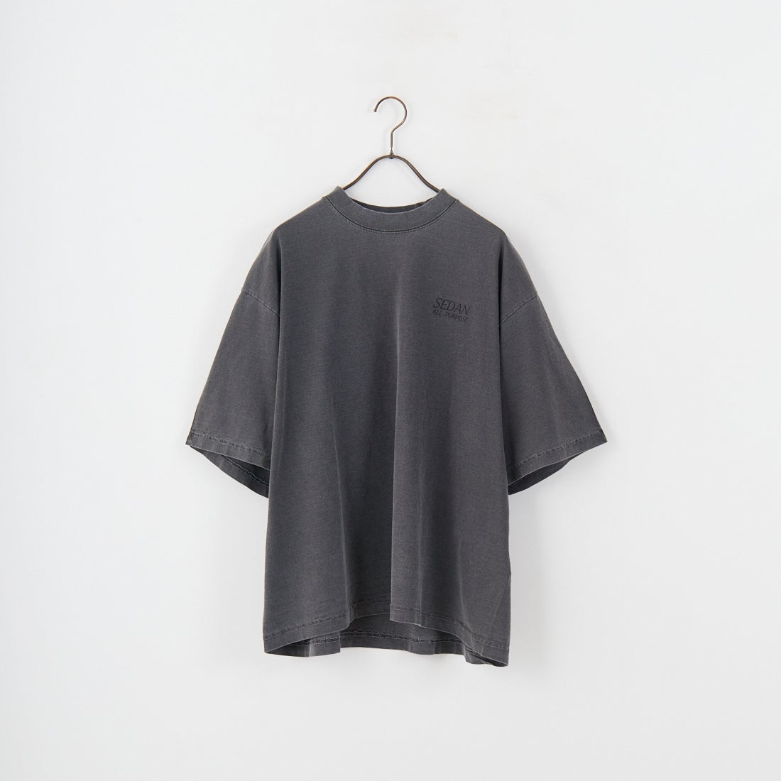 SEDAN ALL-PURPOSE [セダン オールパーパス] ガーメントダイショートスリーブTシャツ [SD25S-CT09] CHARCOAL
