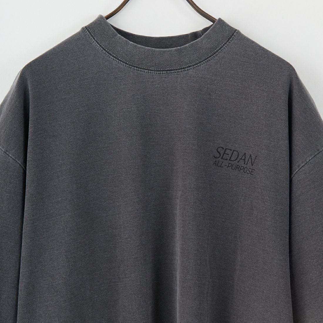 SEDAN ALL-PURPOSE [セダン オールパーパス] ガーメントダイショートスリーブTシャツ [SD25S-CT09] CHARCOAL