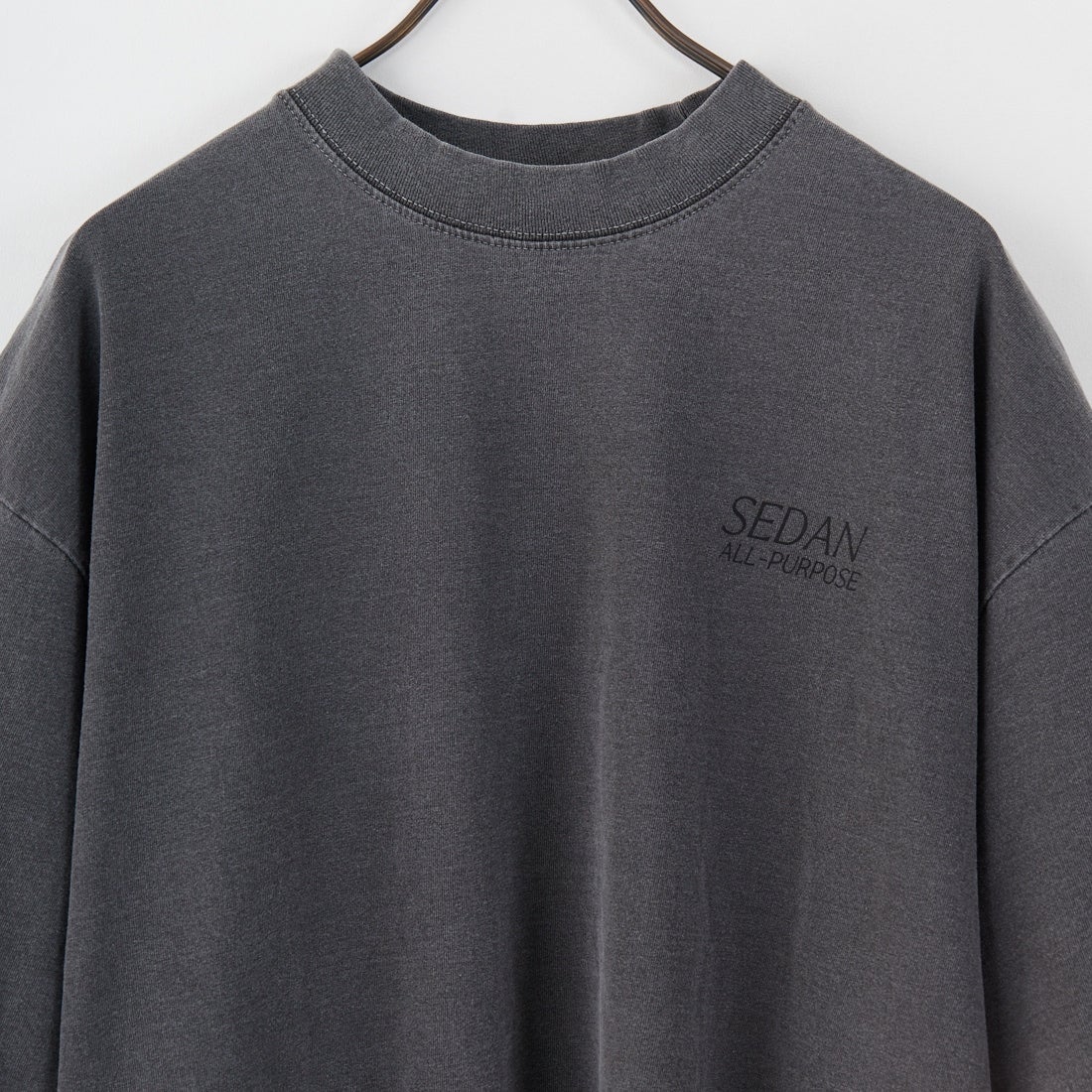 SEDAN ALL-PURPOSE [セダン オールパーパス] ガーメントダイショートスリーブTシャツ [SD25S-CT09] CHARCOAL