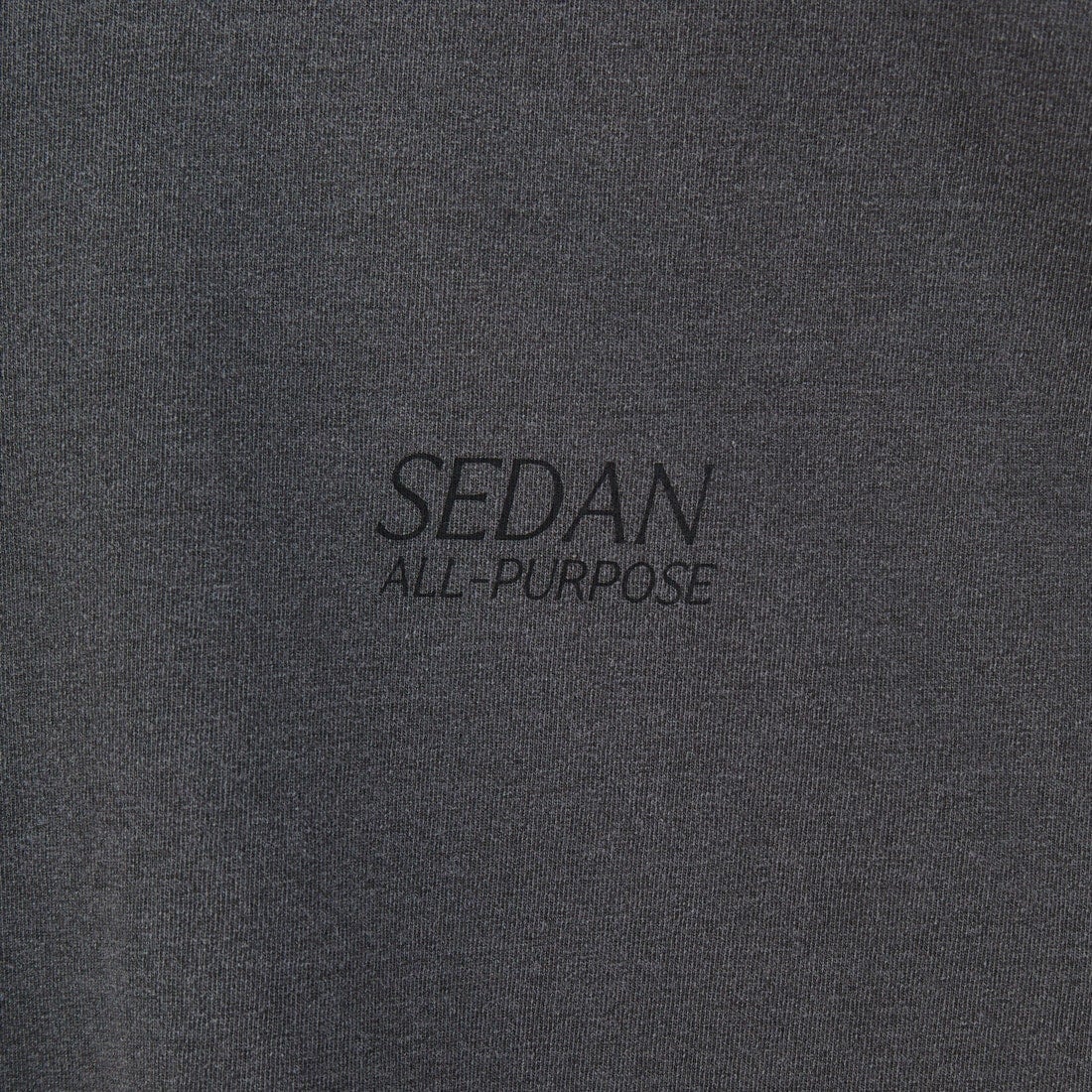 SEDAN ALL-PURPOSE [セダン オールパーパス] ガーメントダイショートスリーブTシャツ [SD25S-CT09] CHARCOAL