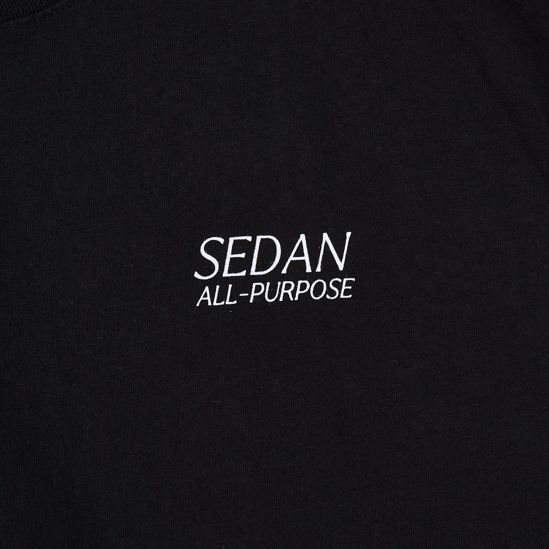SEDAN ALL-PURPOSE [セダン オールパーパス] ガーメントダイショートスリーブTシャツ [SD25S-CT09] BLACK