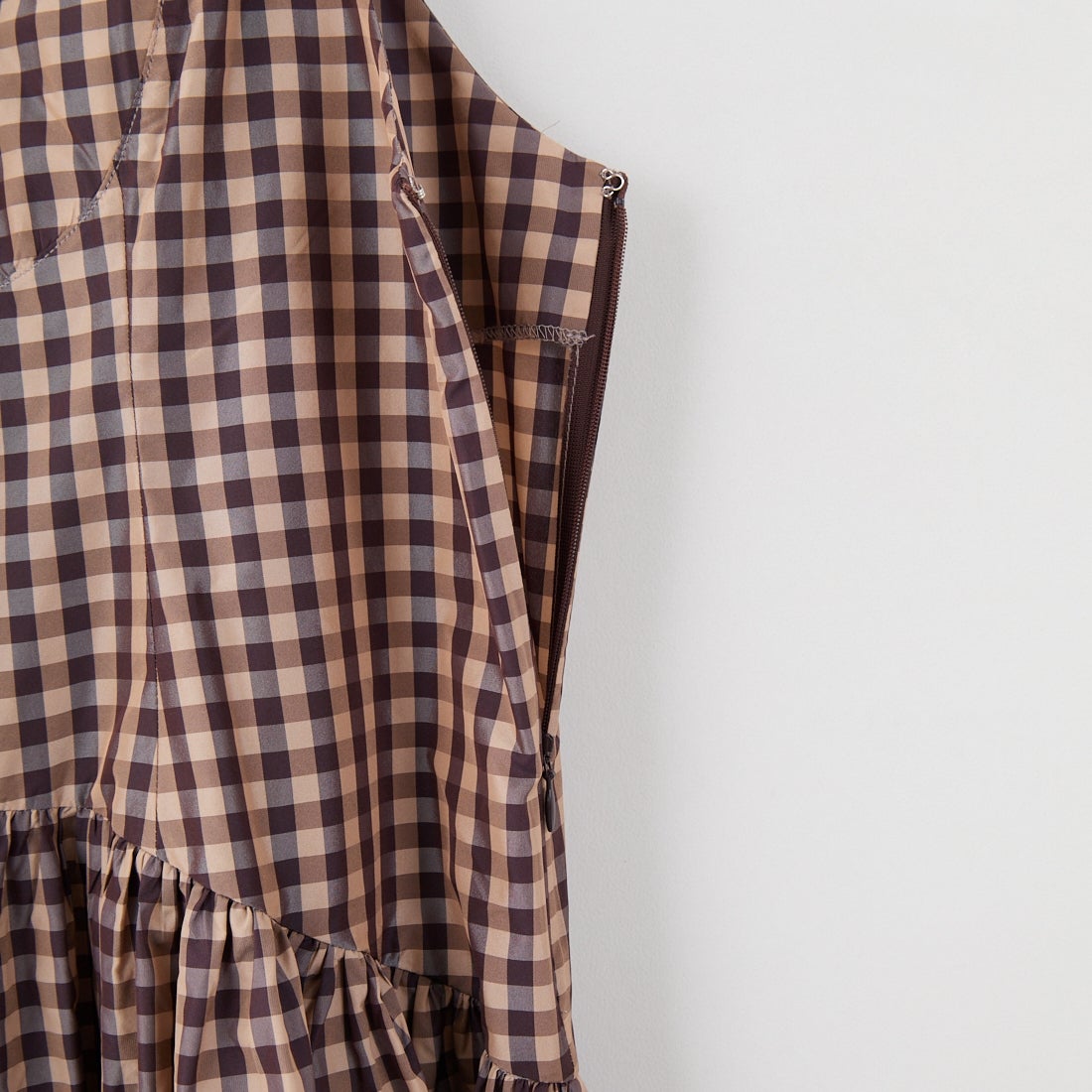 MAISON SPECIAL [メゾンスペシャル] ティアードボリュームキャミワンピース [21251265806] BRN