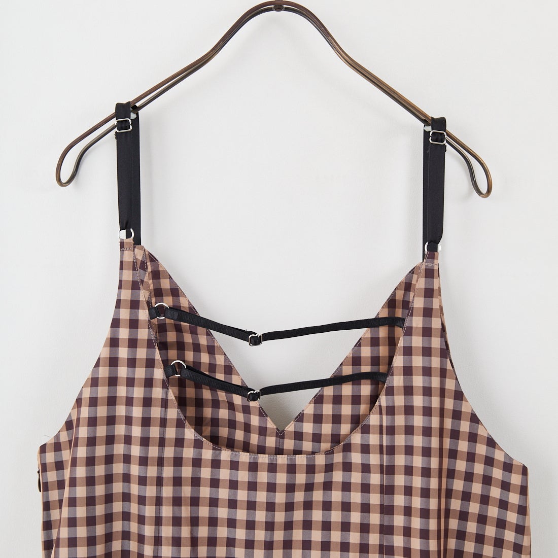 MAISON SPECIAL [メゾンスペシャル] ティアードボリュームキャミワンピース [21251265806] BRN