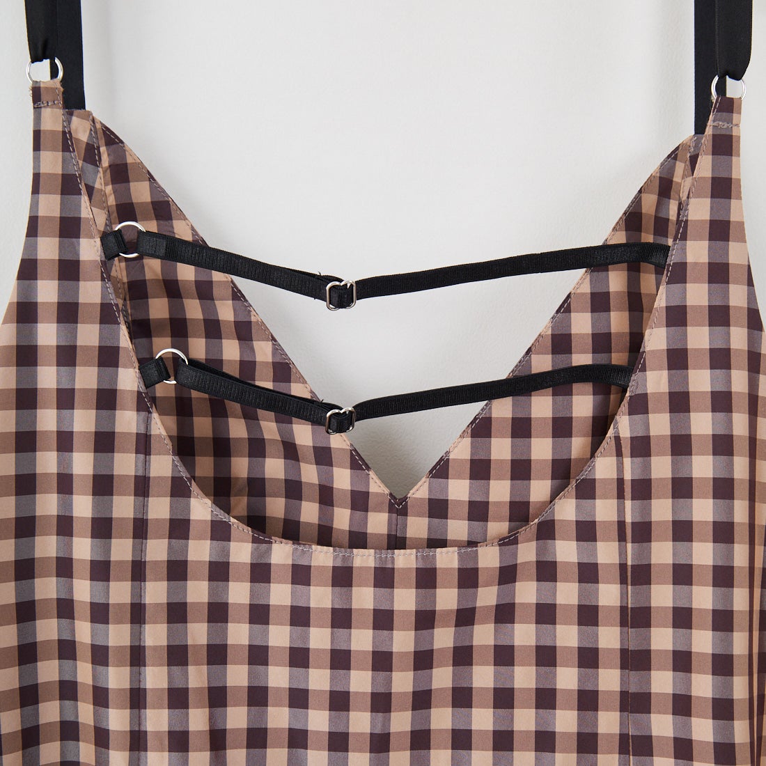 MAISON SPECIAL [メゾンスペシャル] ティアードボリュームキャミワンピース [21251265806] BRN