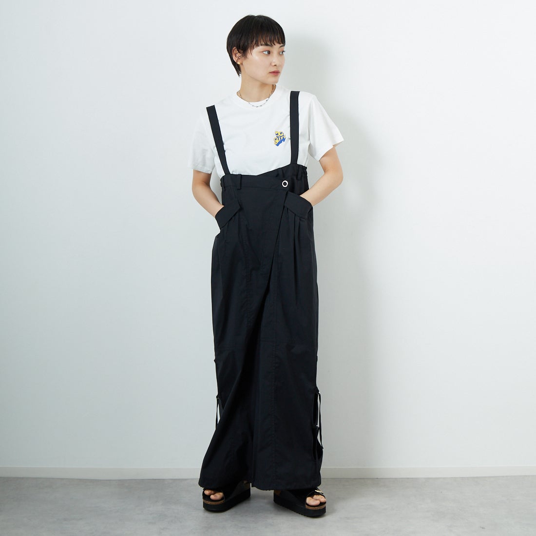 MAISON SPECIAL [メゾンスペシャル] 2WAYサスペンダーパラシュートパンツ [21251265808]