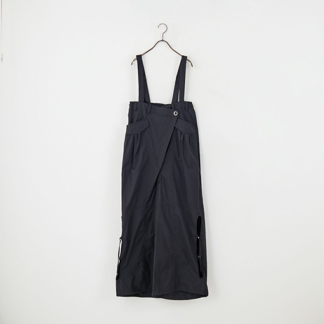 MAISON SPECIAL [メゾンスペシャル] 2WAYサスペンダーパラシュートパンツ [21251265808] BLK