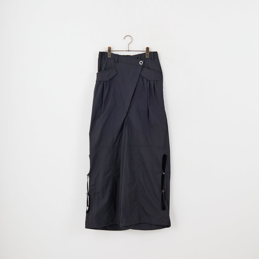 MAISON SPECIAL [メゾンスペシャル] 2WAYサスペンダーパラシュートパンツ [21251265808] BLK