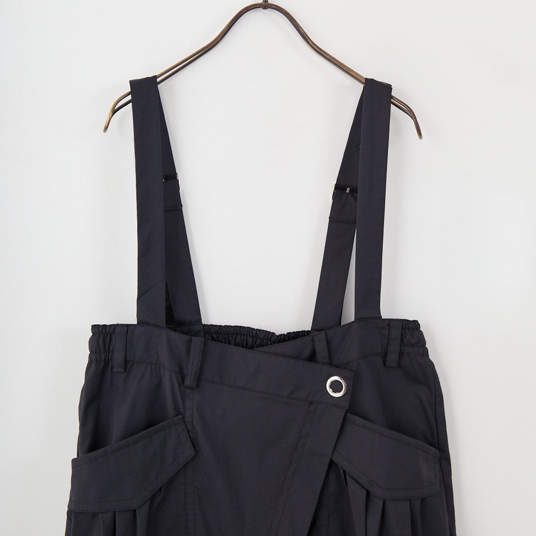 MAISON SPECIAL [メゾンスペシャル] 2WAYサスペンダーパラシュートパンツ [21251265808] BLK