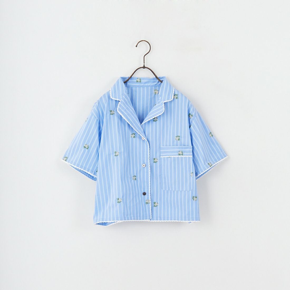 MAISON SPECIAL [メゾンスペシャル] パジャマシャツ [21251315711] BLU