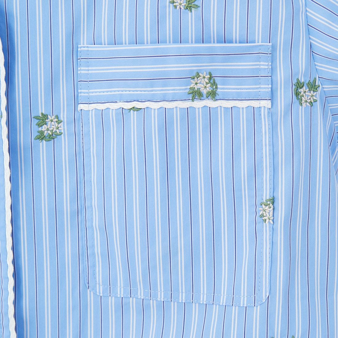 MAISON SPECIAL [メゾンスペシャル] パジャマシャツ [21251315711] BLU