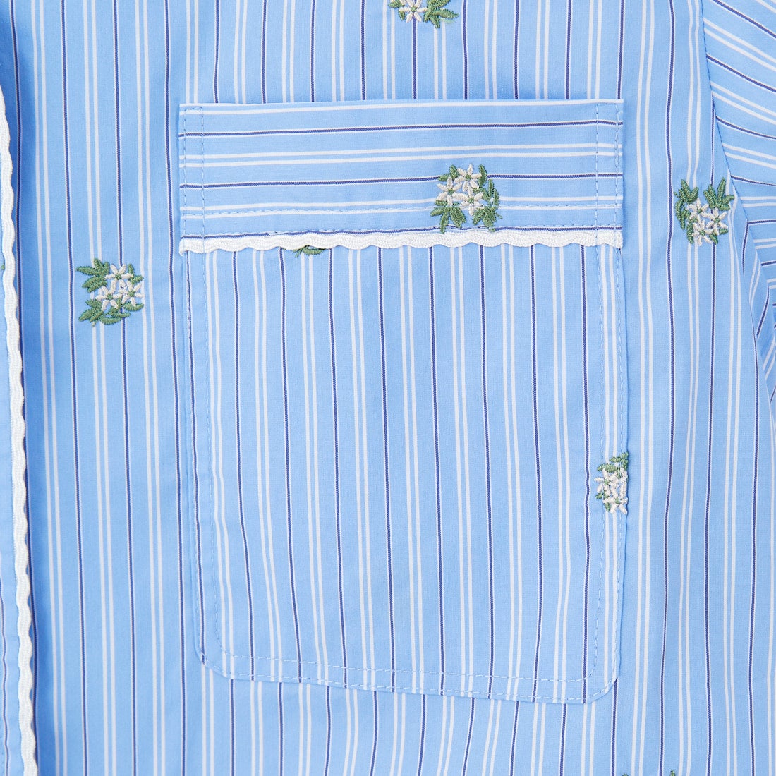 MAISON SPECIAL [メゾンスペシャル] パジャマシャツ [21251315711] BLU