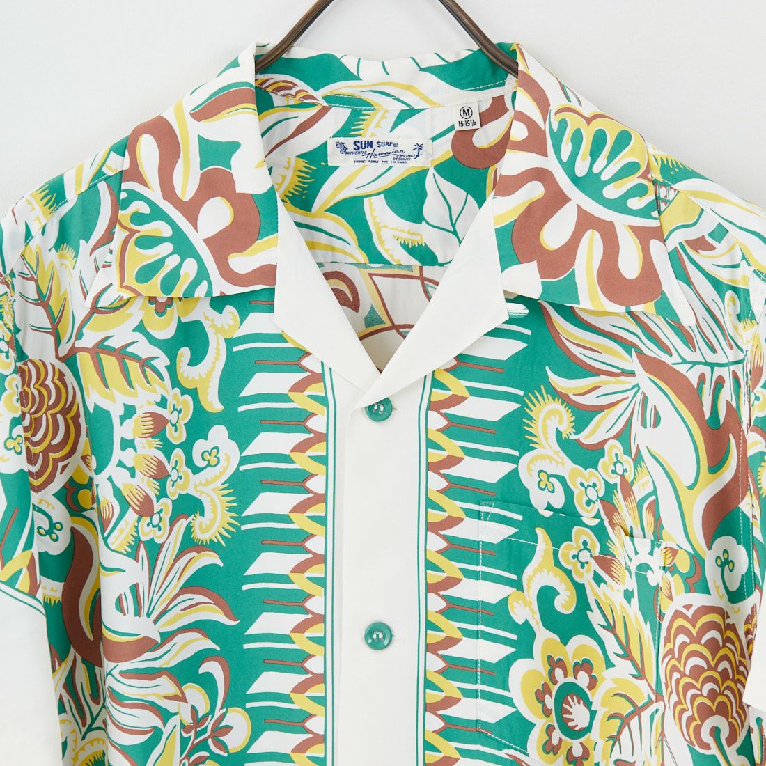SUN SURF [サンサーフ] レーヨンハワイアンシャツ [SS39430] 105 OFF WH