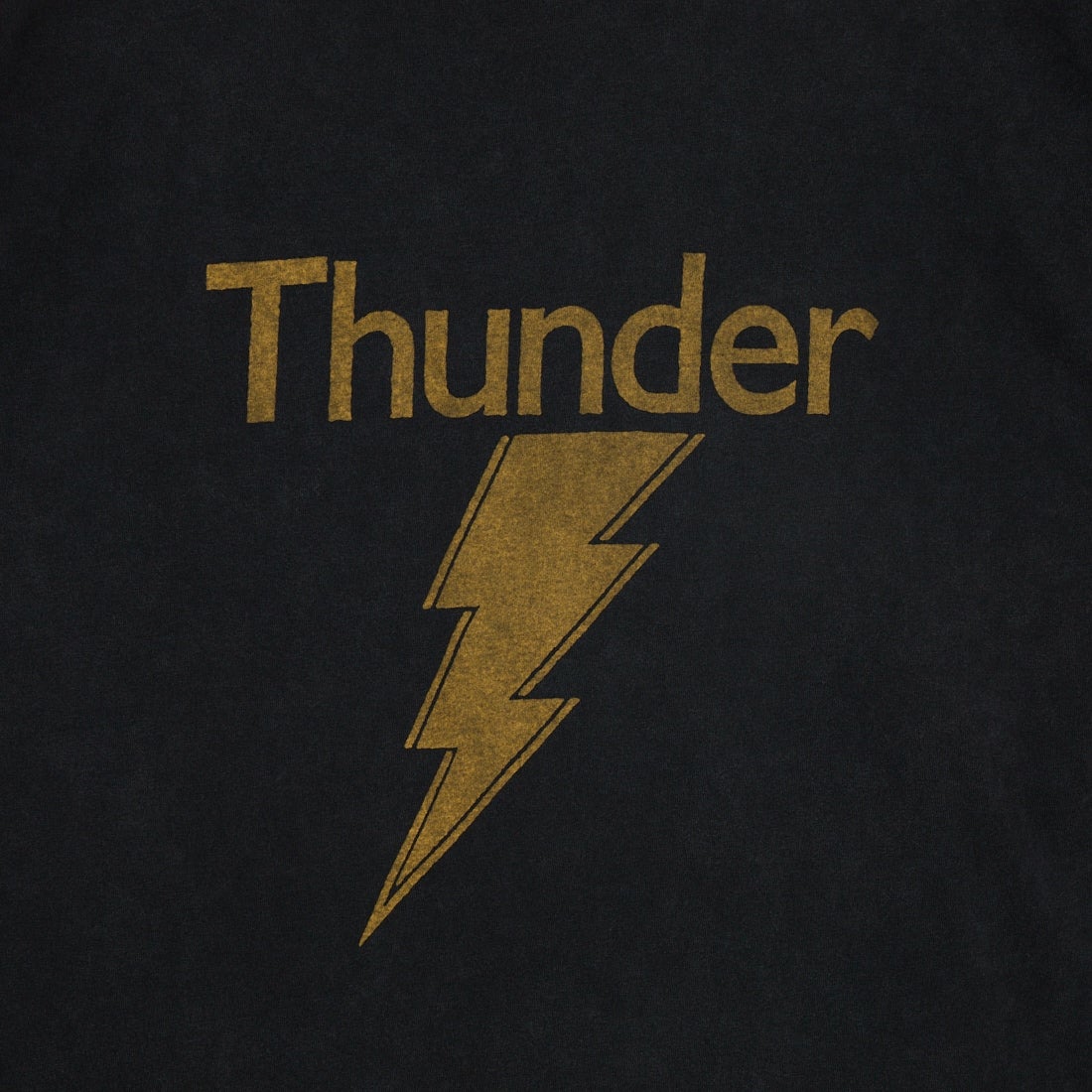 REMI RELIEF [レミレリーフ] 別注 SP加工ビッグプリントTシャツ THUNDER [RN28369284-JF] BLACK