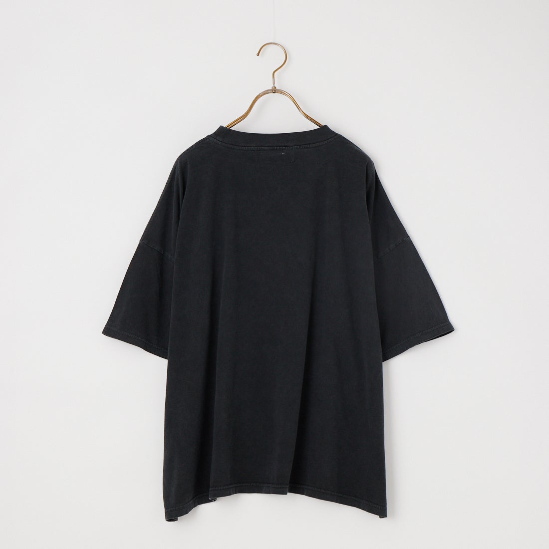 REMI RELIEF [レミレリーフ] 別注 SP加工ビッグプリントTシャツ DOG [RN28369287-JF] BLACK