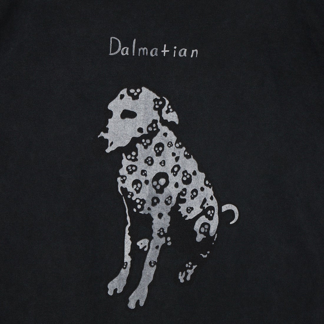 REMI RELIEF [レミレリーフ] 別注 SP加工ビッグプリントTシャツ DOG [RN28369287-JF] BLACK
