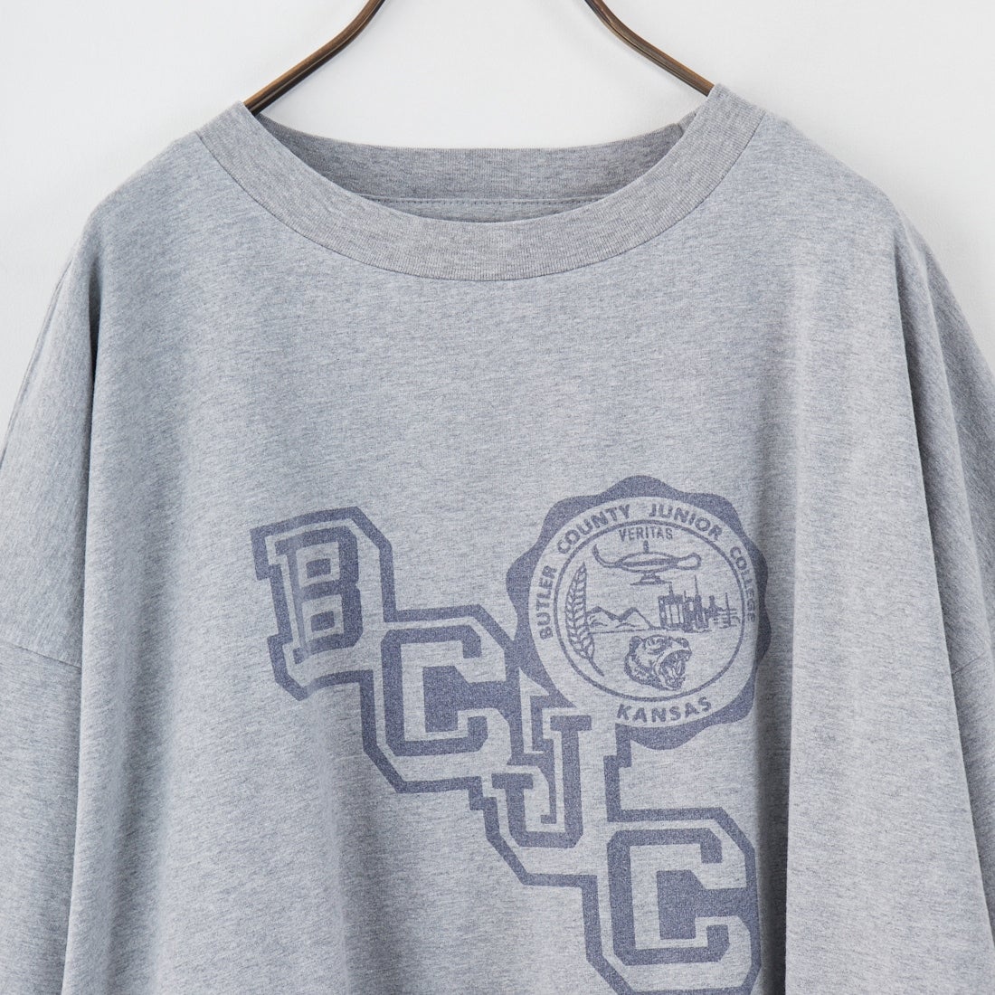 REMI RELIEF [レミレリーフ] 別注 ビッグプリントTシャツ BCJC [RN28369311-JF] H.GRAY