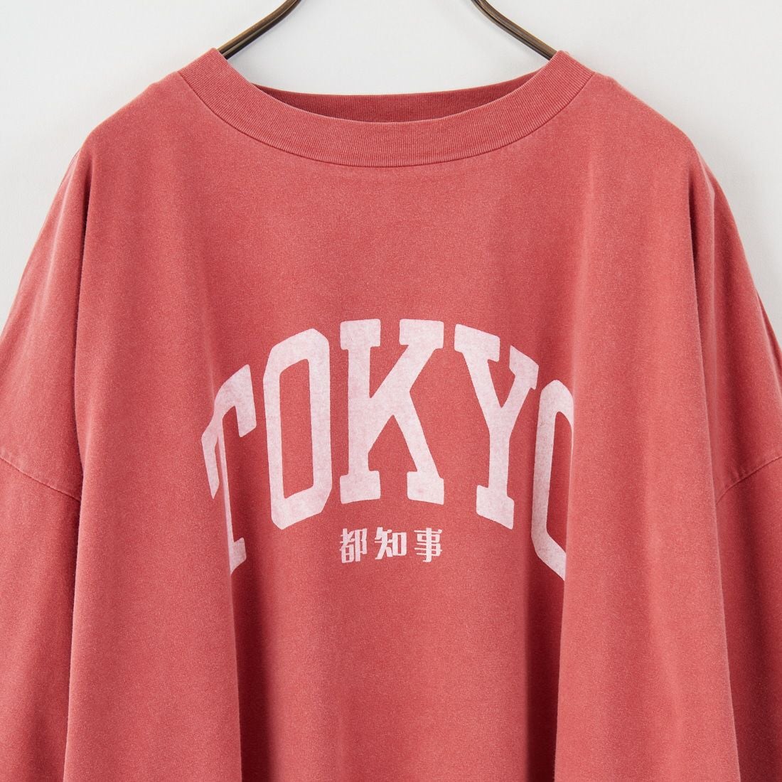 REMI RELIEF [レミレリーフ] 別注 ビッグプリントTシャツ TOKYO [RN28369313-JF] RED