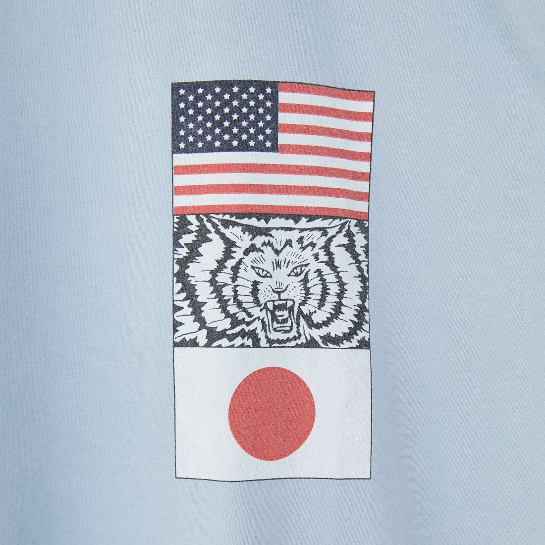 REMI RELIEF [レミレリーフ] 別注 ビッグプリントTシャツ WORLD TOUR88 [RN28369309-JF] SAX