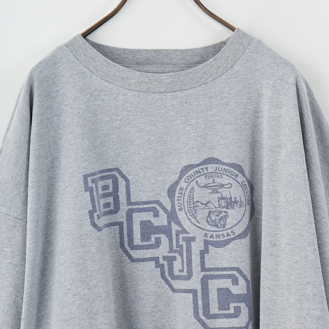 REMI RELIEF [レミレリーフ] 別注 ビッグプリントTシャツ BCJC [RN28369311-JF] H.GRAY
