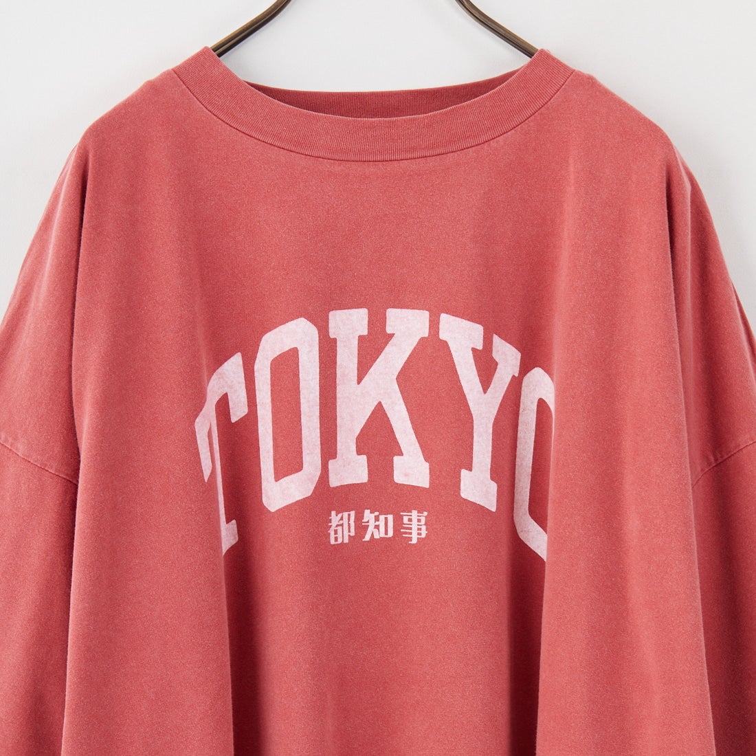 REMI RELIEF [レミレリーフ] 別注 ビッグプリントTシャツ TOKYO [RN28369313-JF] RED