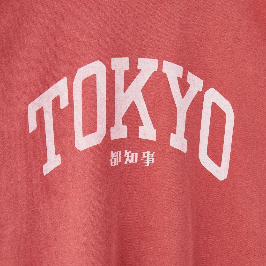 REMI RELIEF [レミレリーフ] 別注 ビッグプリントTシャツ TOKYO [RN28369313-JF] RED