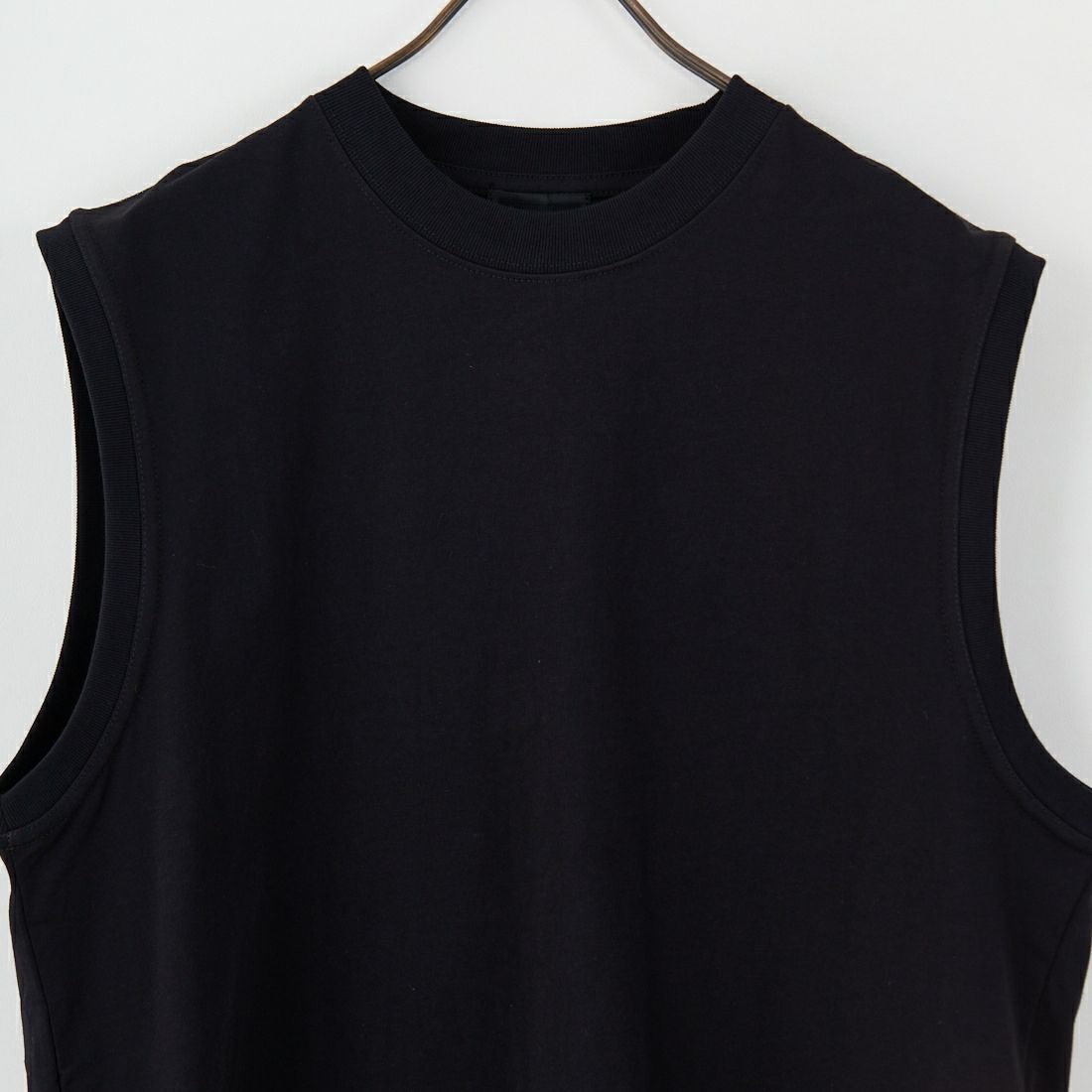 SLICK [スリック] 40/2天竺ノースリーブTシャツ [5230123] 700 BLACK