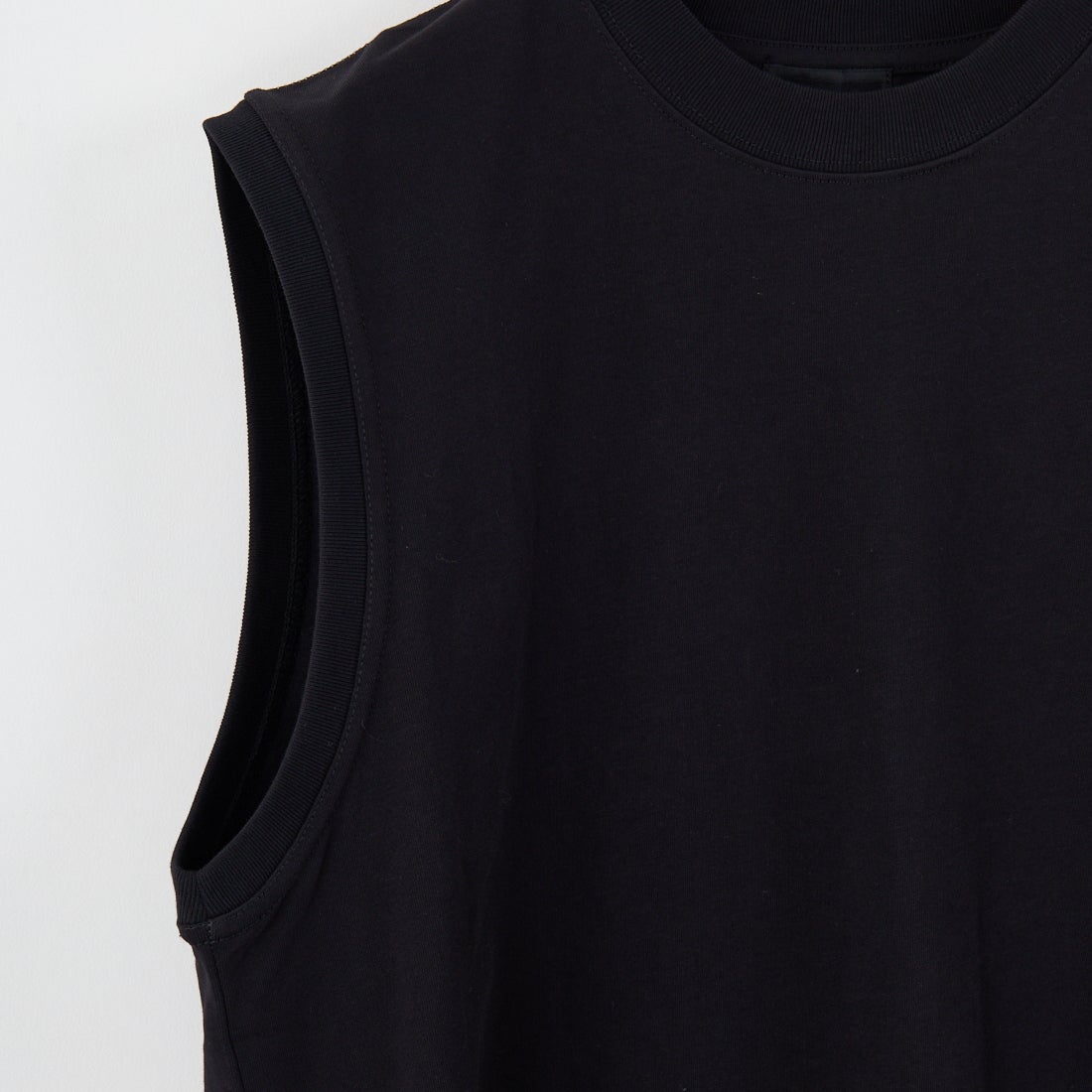 SLICK [スリック] 40/2天竺ノースリーブTシャツ [5230123] 700 BLACK