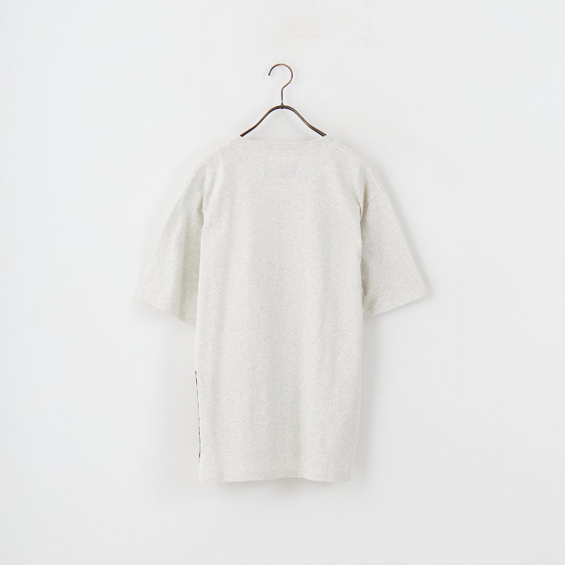 UNIVERSAL OVERALL [ユニバーサルオーバーオール] 別注 レオパード柄 カバーオールTシャツ [U2511283IN-JF] OATMEAL